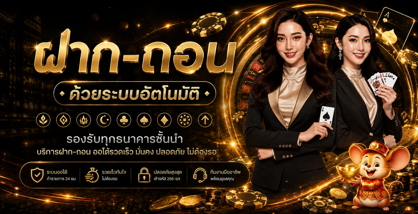 คู่มือ GCR888 ฝากถอนออโต้พร้อมระบบความปลอดภัย