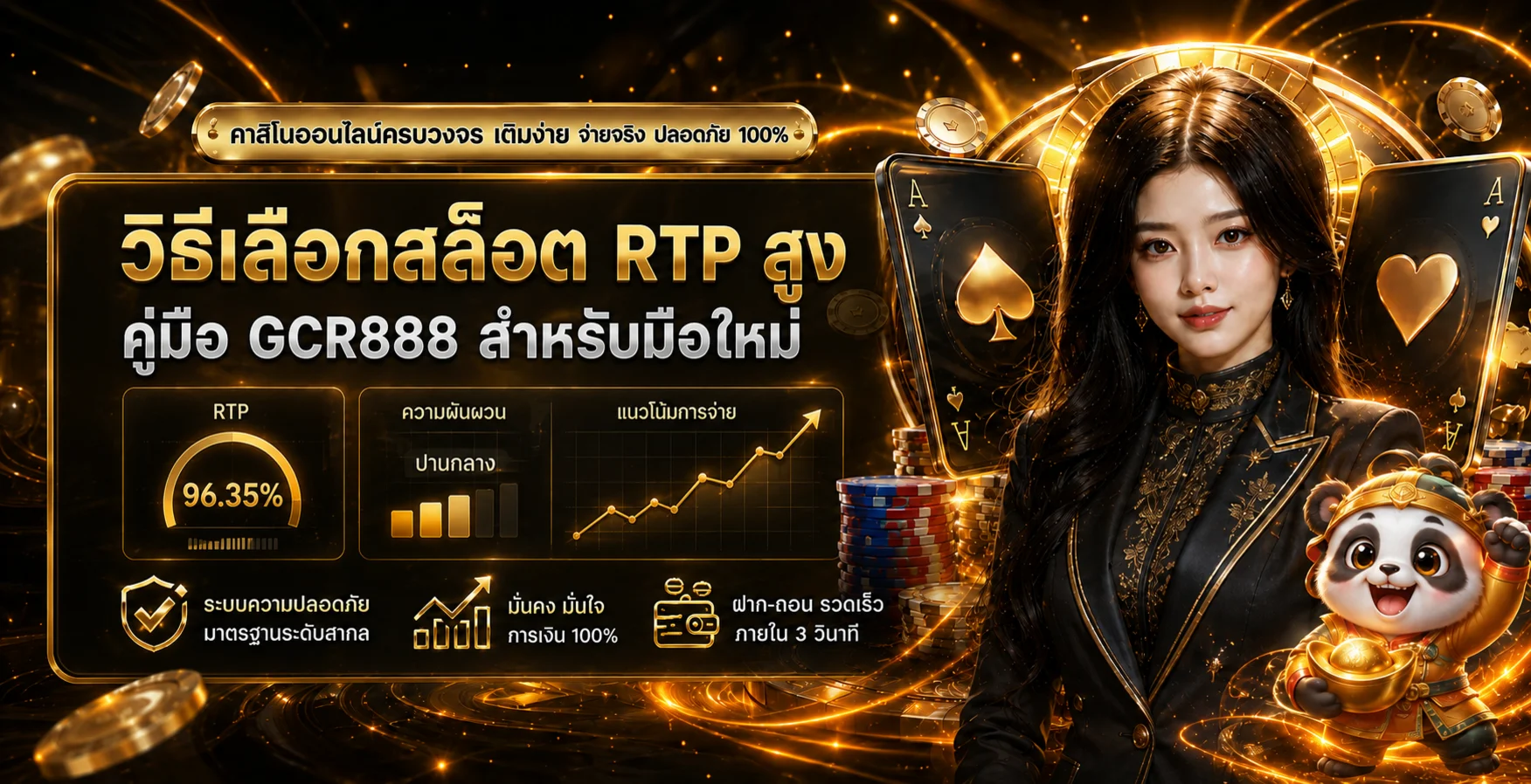 GCR888 วิธีเลือกเกมสล็อต RTP สูงสำหรับมือใหม่